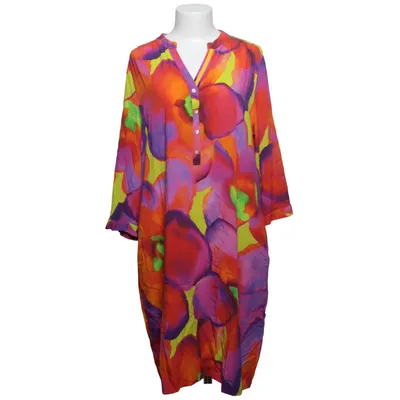 Jurk (Oranje, Lila, Geel) van Emily van den Bergh Viscose