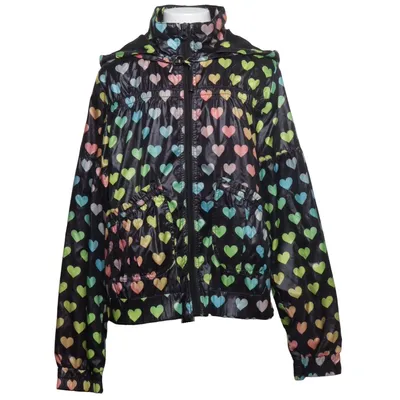 Regnjakke (Sort, Flerfarvet) fra Jeanswest Polyester