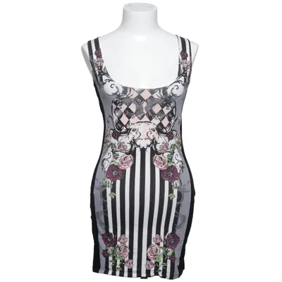 Jurk (Zwart, Wit, Grijs) van River Island Katoen, Elastaan