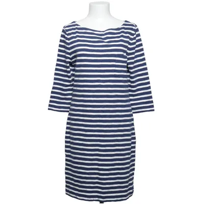 Jurk (Blauw, Wit) van Marc O'Polo Katoen