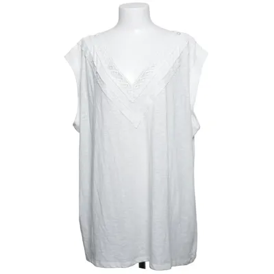 Top (Wit) van Kiabi Katoen, Polyester