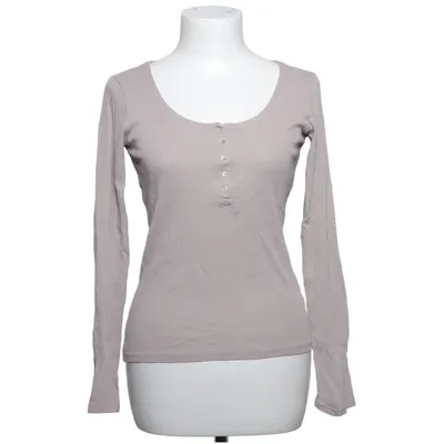 Henley shirt (Beige) from H&M Cotton, Elastane