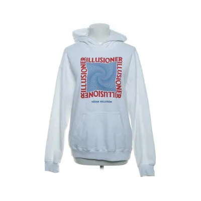 Capuchon sweater (Wit, Meerkleurig) van Gildan Katoen, Polyester