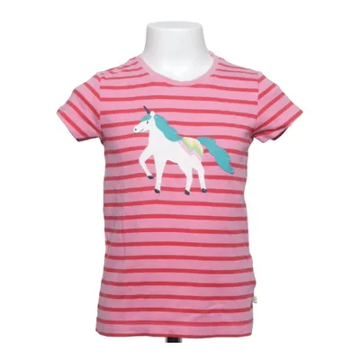 T-shirt (Rosa, Röd) från Frugi Ekologisk bomull