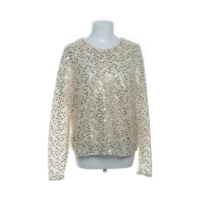 Blouse (Beige, Goud) van Selected Femme Elastaan, Polyester, Viscose