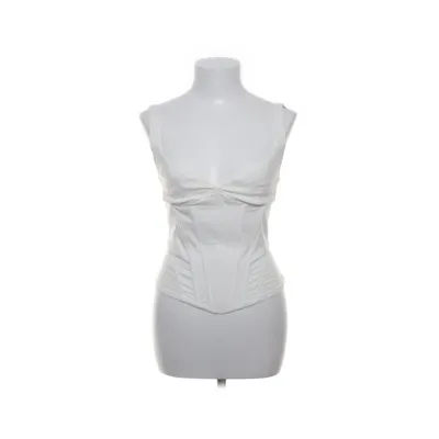 Bustier (Wit) van Zara Elastaan, Linnen, Polyamide, Polyurethaan, Viscose