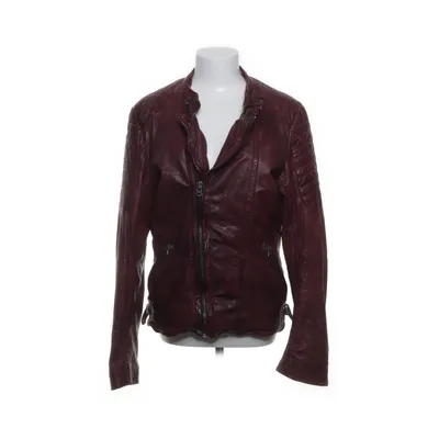 Bikerjack (Rood) van Scotch & Soda Katoen, Leer, Polyester