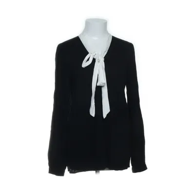 Pussy bow blouse (Black, White) from Esmara by Heidi Klum Viscose