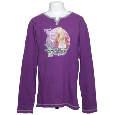 Langærmet t-shirt (Lilla) fra Hannah Montana Bomuld