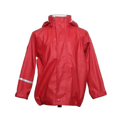 Regenjack (Rood) van Caretec Polyester, Polyurethaan