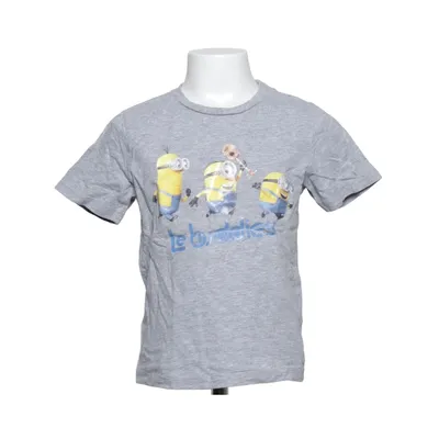 T-shirt (Gris) de Minions Coton, Viscose