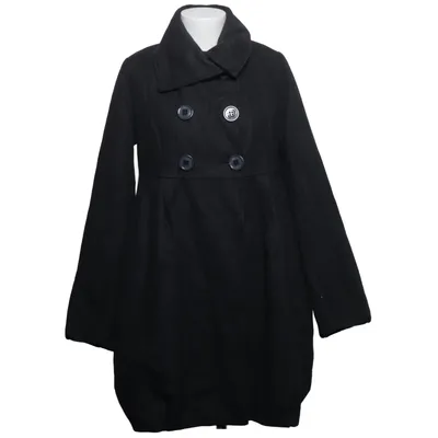 Manteau (Gris) de Hysteria Polyamide, Laine