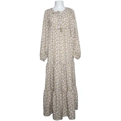 Robe longue (Beige, Blanc, Multicolore) de Lolive Verte Polyester
