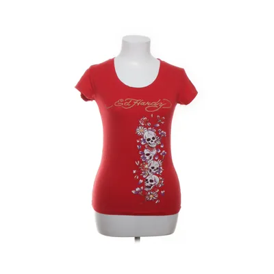 T-shirt (Röd, Flerfärgad) från Ed Hardy by Christian Audigier