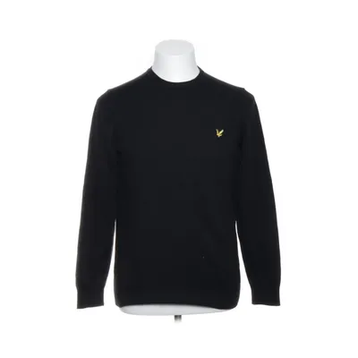 Trui (Zwart) van Lyle & Scott Katoen, Merinowol