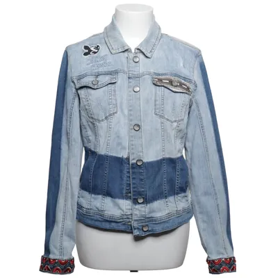 Spijkerjas (Blauw) van Desigual Disney Katoen, Elastaan, Polyester, Viscose