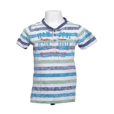 T-shirt (Blue, Green, White, Multicolored) from E-Bound Cotton