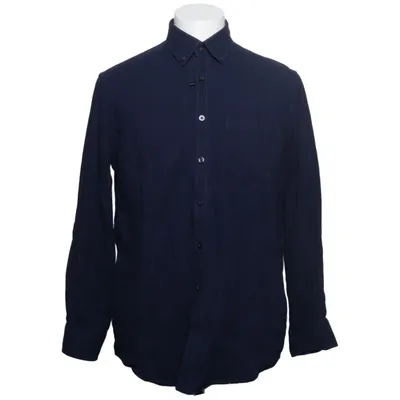 Button down shirt (Blue) from Henson & Henson Cotton