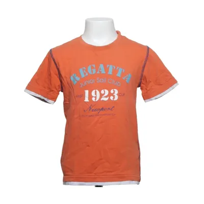 T-shirt (Oranje, Blauw, Wit) van Regatta Katoen, Elastaan
