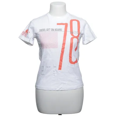 T-shirt (White, Red) from Diesel Cotton
