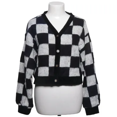 Cardigan (Zwart, Wit) van Elfin