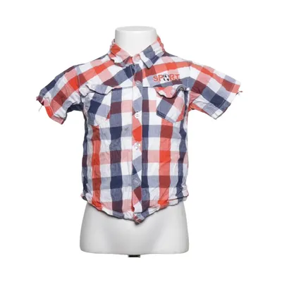 Short sleeve shirt (Red, Blue, White) from Happy House Cotton, Polyester