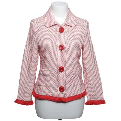 Cardigan (Rood, Wit) van Caroline Biss Katoen, Polyamide