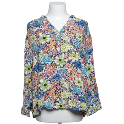 Blouse (Blue, Multicolored) from Melya Melody Viscose