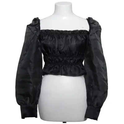 Crop top (Zwart) van Donna Romina x NA-KD Polyester