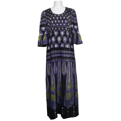 Långklänning (Lila, Flerfärgad) från Miliana Polyester