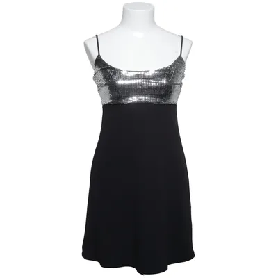 Cocktailkjole (Sort, Sølv) fra River Island Elastan, Metallfiber, Polyamid, Polyester