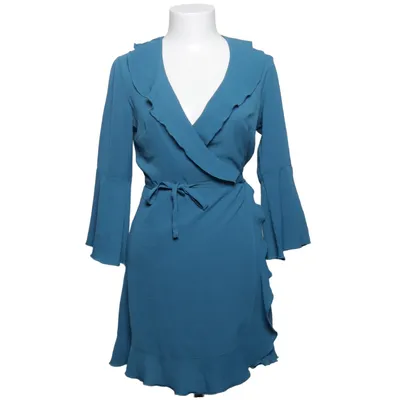 Wrap dress (Blue) from Outrageous Fortune Elastane, Polyester