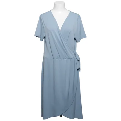 Wrap dress (Blue) from VILA Elastane, Recycled polyester