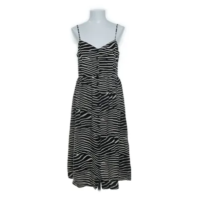 Dress (Black, Multicolored) from H&M Viscose, Polyester