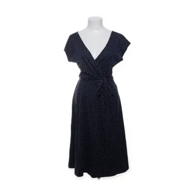 Jurk (Blauw, Wit, Meerkleurig) van King Louie Elastaan, Viscose