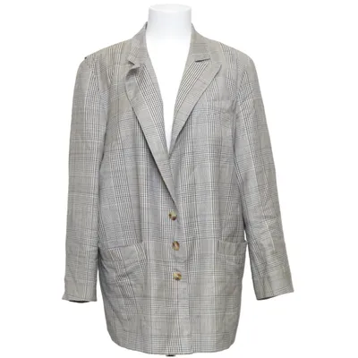 Blazer (Gris, Noir, Blanc) de Hucke Viscose, Laine