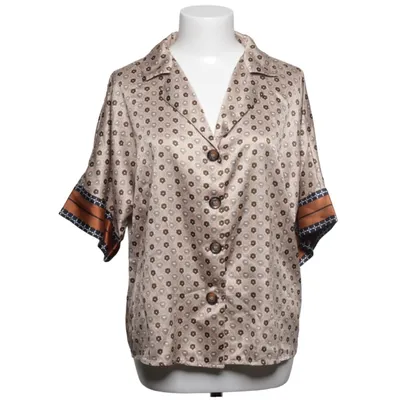 Kortærmet skjorte (Beige, Brun) fra Sollinarry Polyester