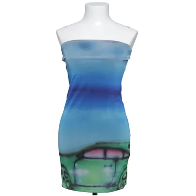 Kjole (ALEHSY) fra Bershka Elastan, Polyester