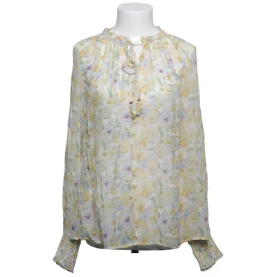 Blouse (Jaune, Multicolore) de Bonprix Soie, Viscose