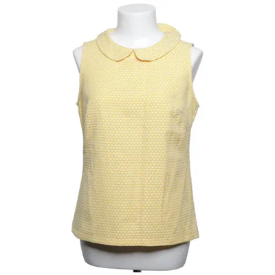 Top (Geel, Wit) van Kew 159 Katoen, Polyester