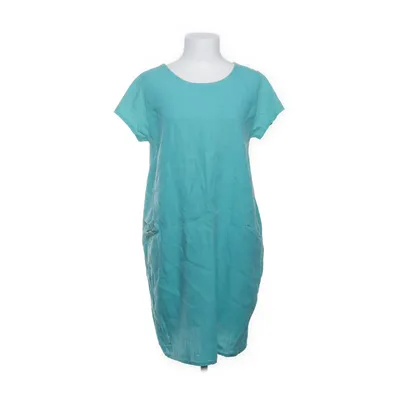 Klänning (Turkos) från Made in italy Bomull, Linne