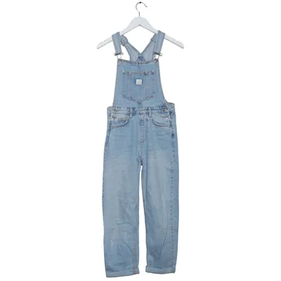 Hängselbyxor (Blå) från Pull & Bear Bomull