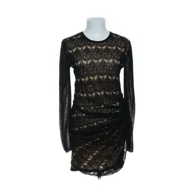 Jurk (Zwart, Beige) van Dagmar Acetaat, Polyamide