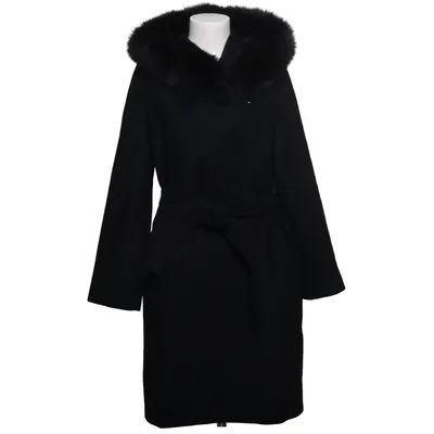 Jas (Zwart) van MaxMara Studio Viscose, Wol