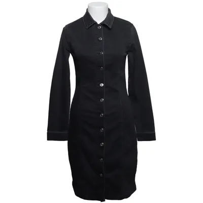 Denim dress (Black) from DF Jeans Cotton, Elastane, Polyester