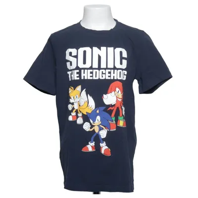 T-shirt (Blue, Multicolored) from sonic the hedgehog Cotton, Elastane