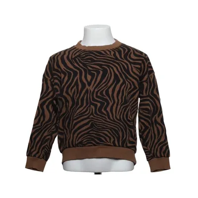 Sweatshirt (Bruin, Zwart) van Mini Gina Tricot Katoen