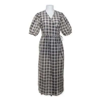 Maxikjole (Sort, Hvid) fra Carin Wester Polyamid, Polyester
