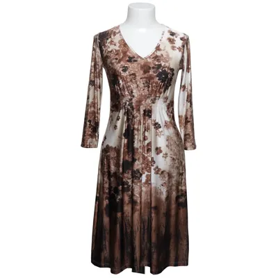 Dress (Brown, White, Black) from Lara Elastane, Viscose