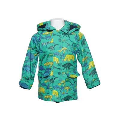 Rain jacket (Green, Multicolored) from Minoti Polyester, Polyurethane